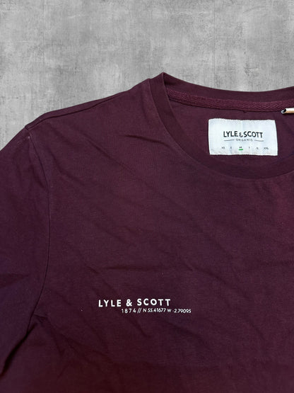 Lyle & Scott T-Shirt Wine Red M