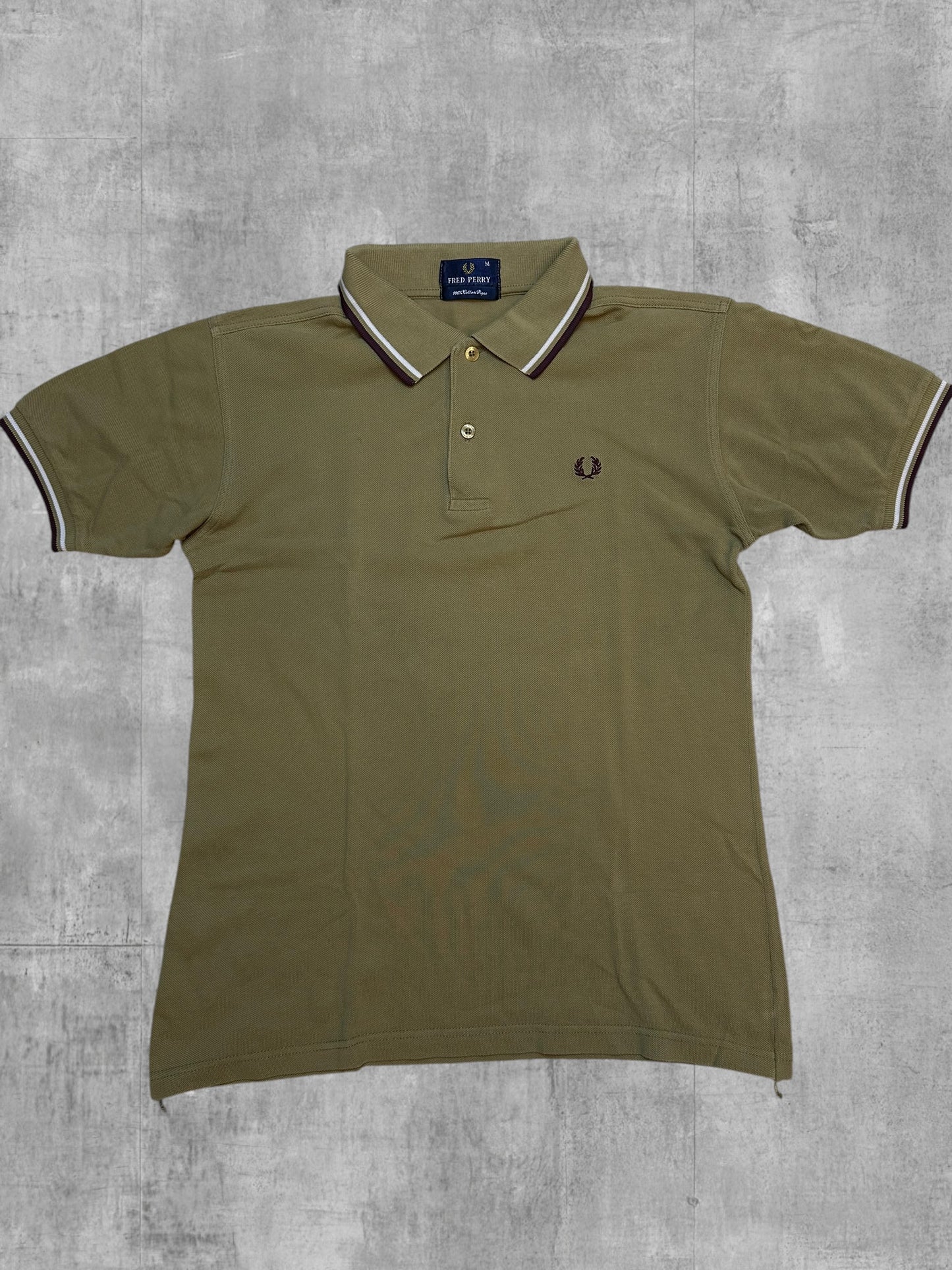 Fred Perry Poloshirt Khaki M