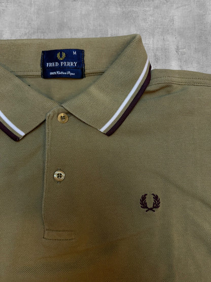Fred Perry Poloshirt Khaki M