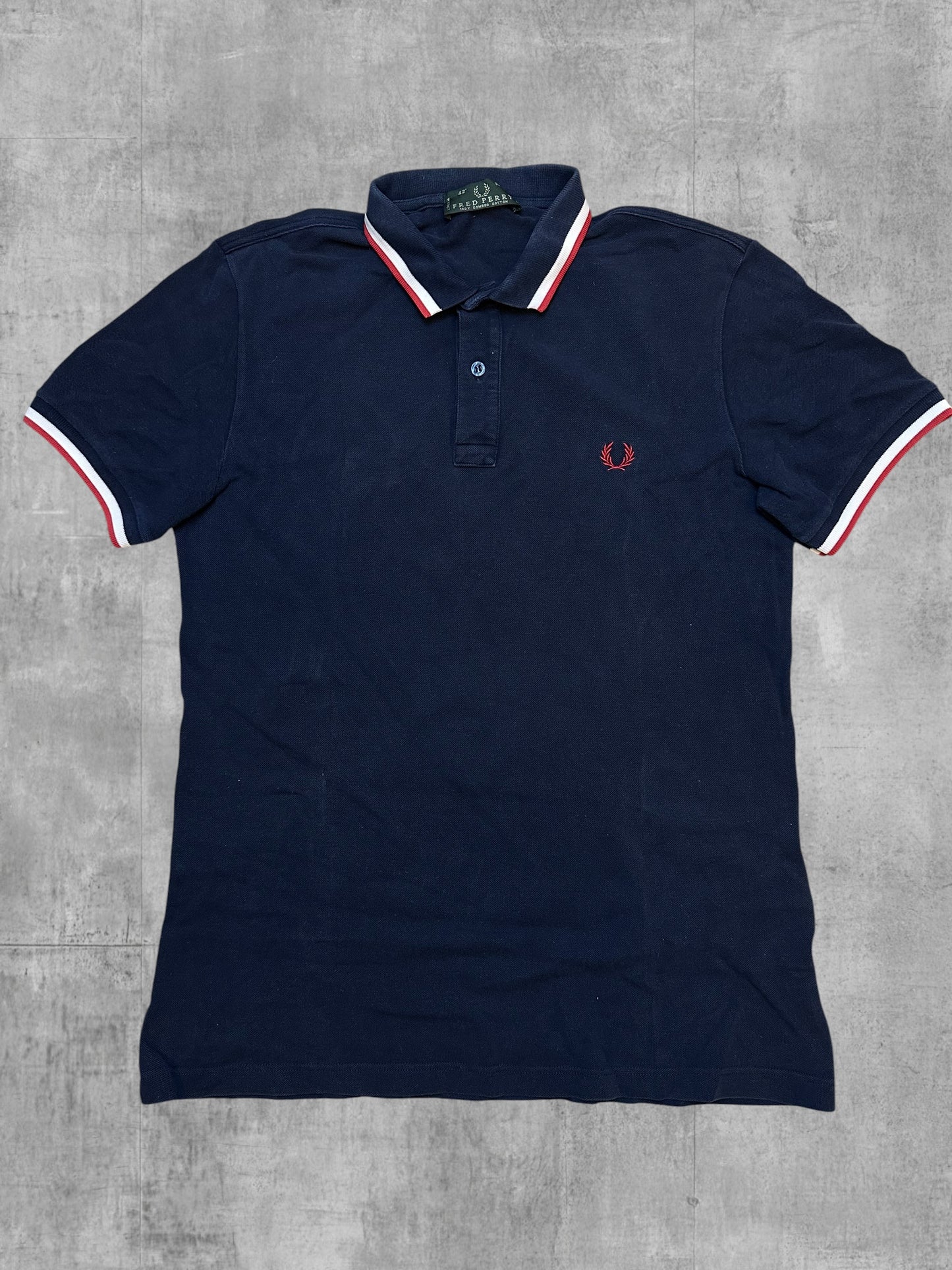Fred Perry Polo Shirt Navy M