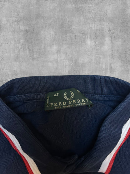Fred Perry Polo Shirt Navy M