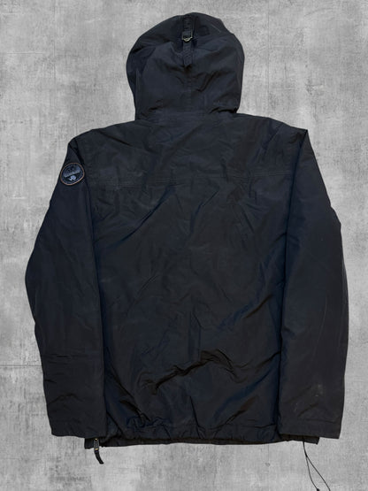 Napapijri Windbreaker Gefüttert Anorak Schwarz M
