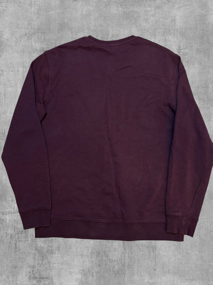 Lyle & Scott Sweatshirt Weinrot L