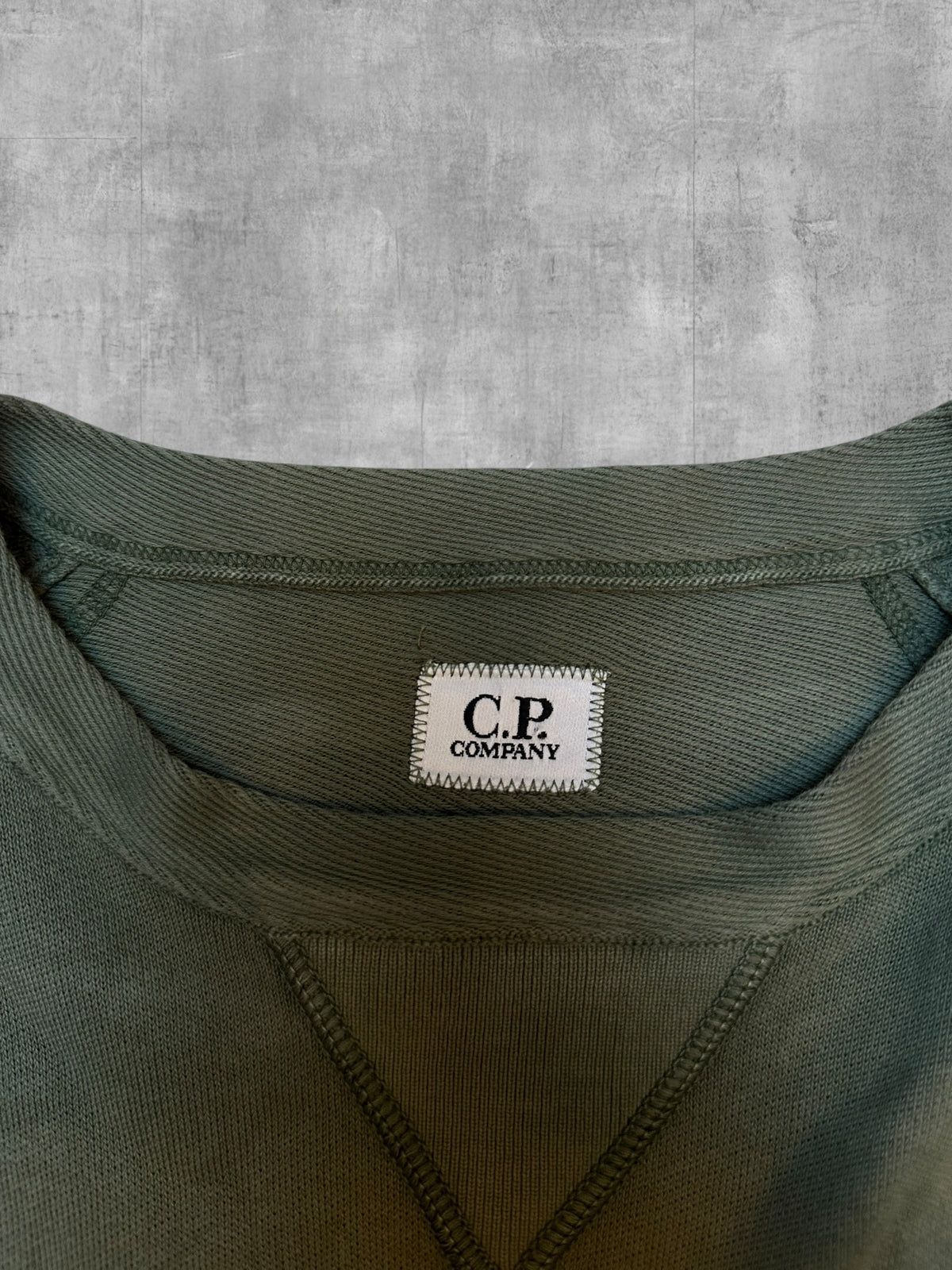 C.P. Company Sudadera Oliva Caqui M
