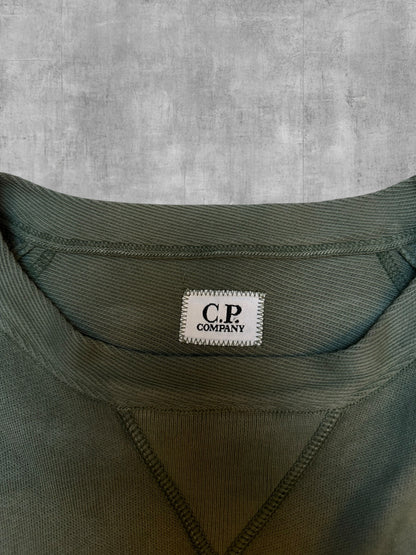 C.P. Company Sudadera Oliva Caqui M