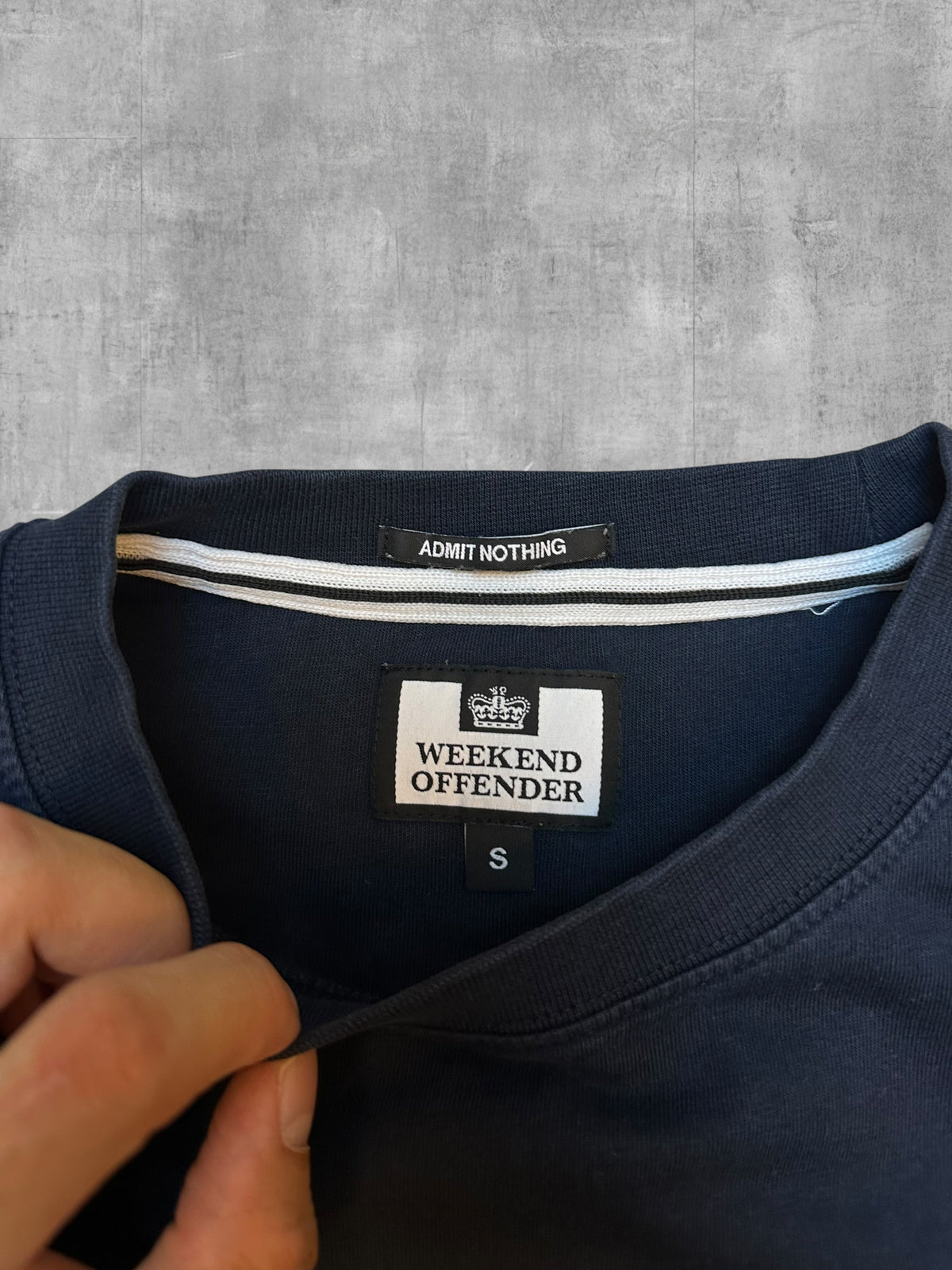 Weekend Offender T-shirt Blu navy S