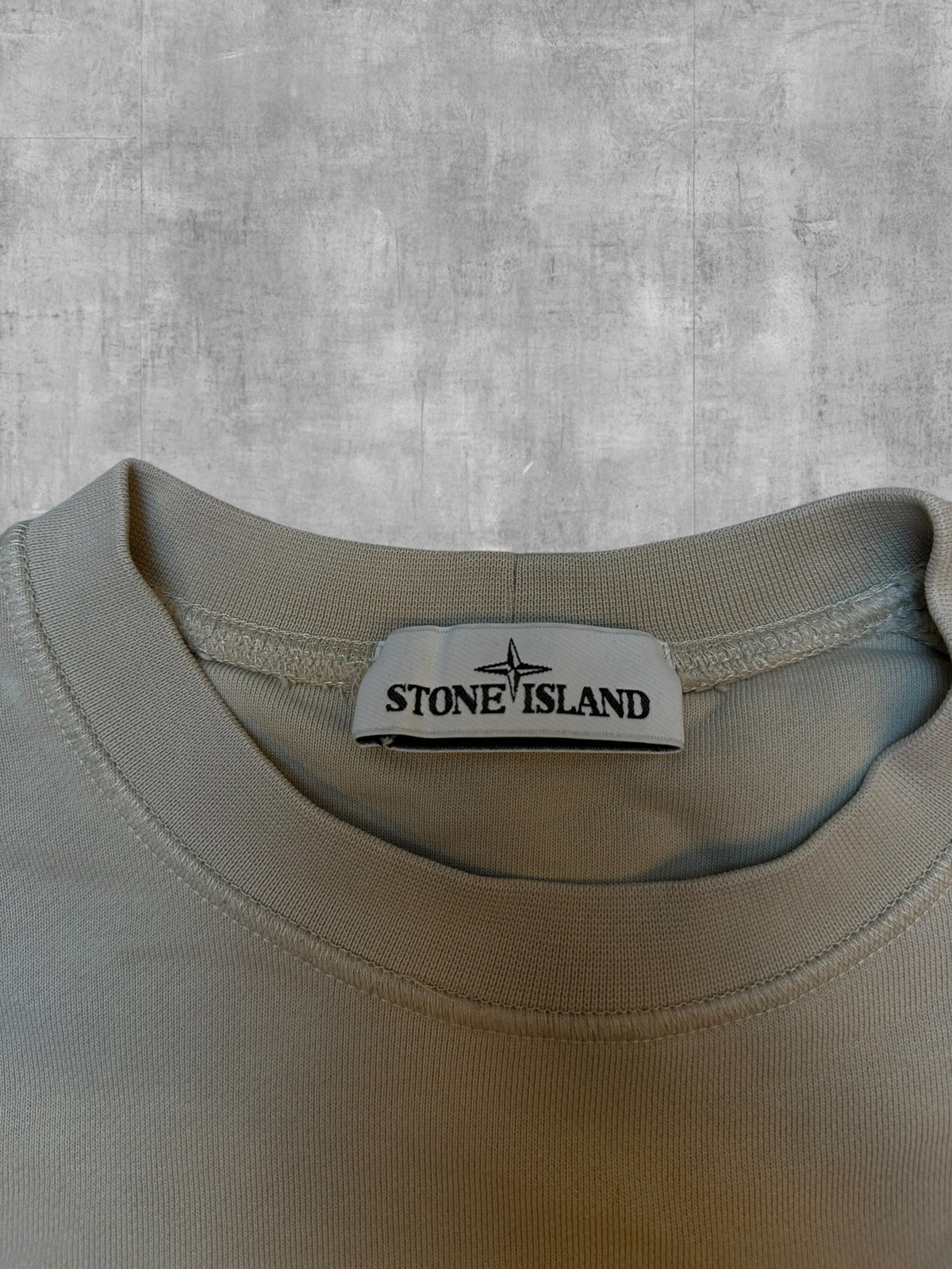 Stone Island Felpa Beige S