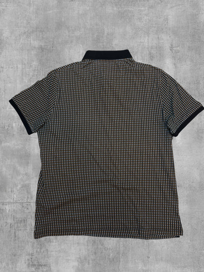 Lyle & Scott Poloshirt Braun Karriert S