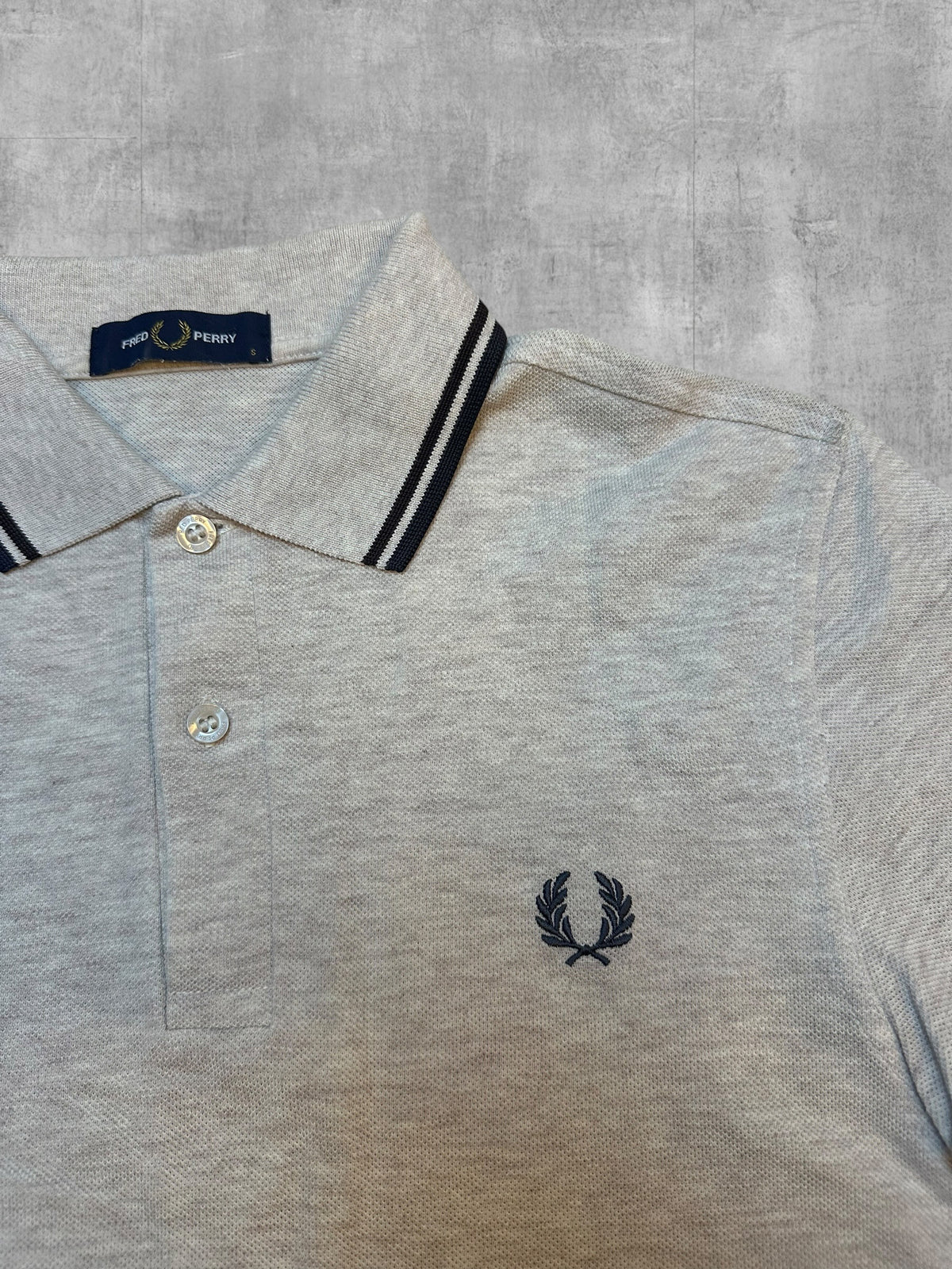 Fred Perry Polo Gris S