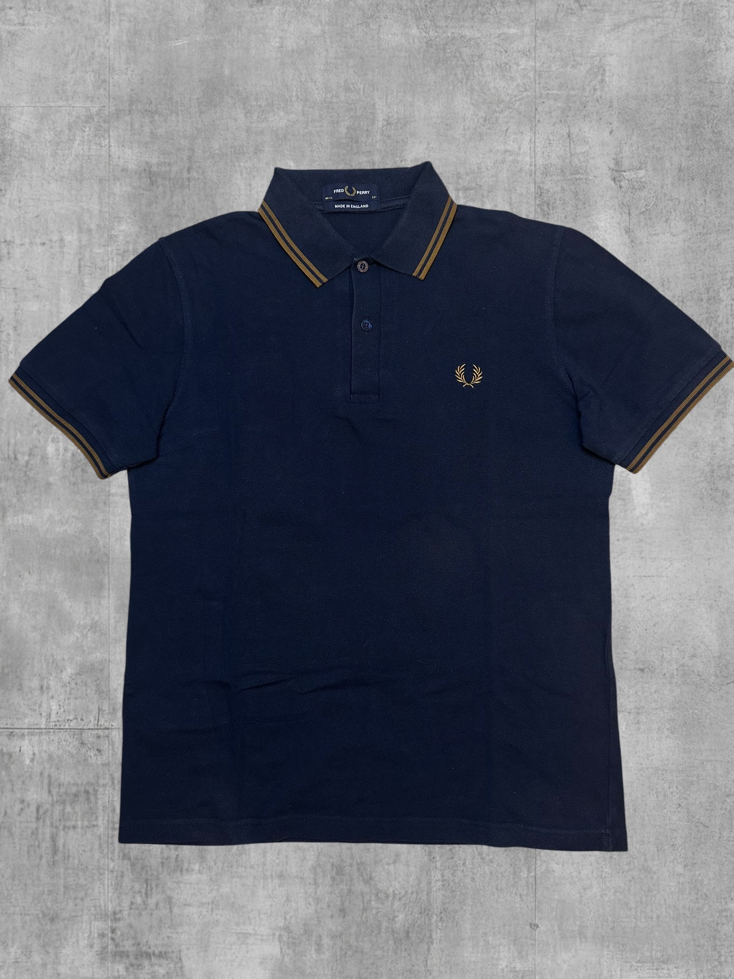 Fred Perry Polo Shirt Navy M
