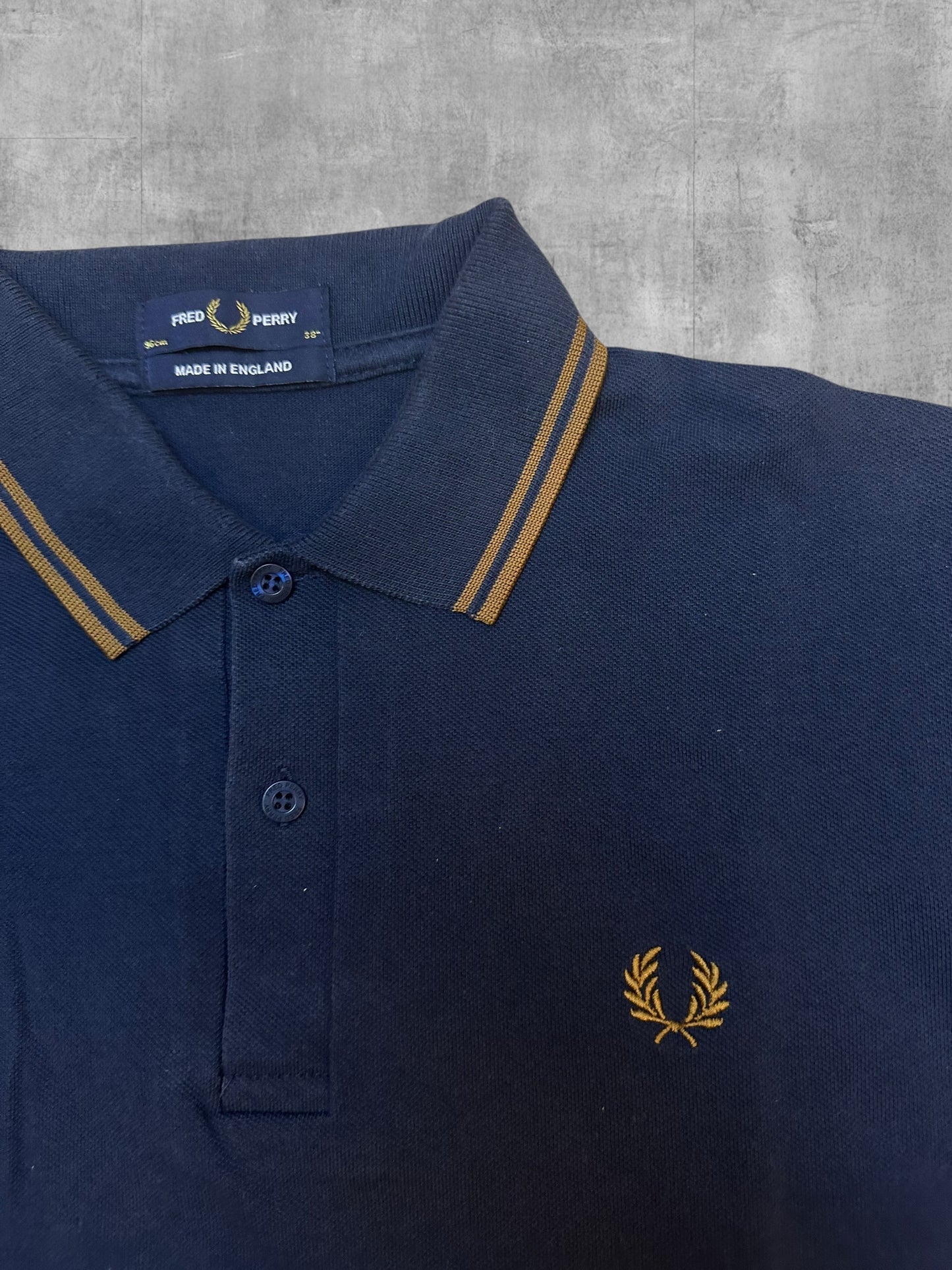 Fred Perry Polo Shirt Navy M