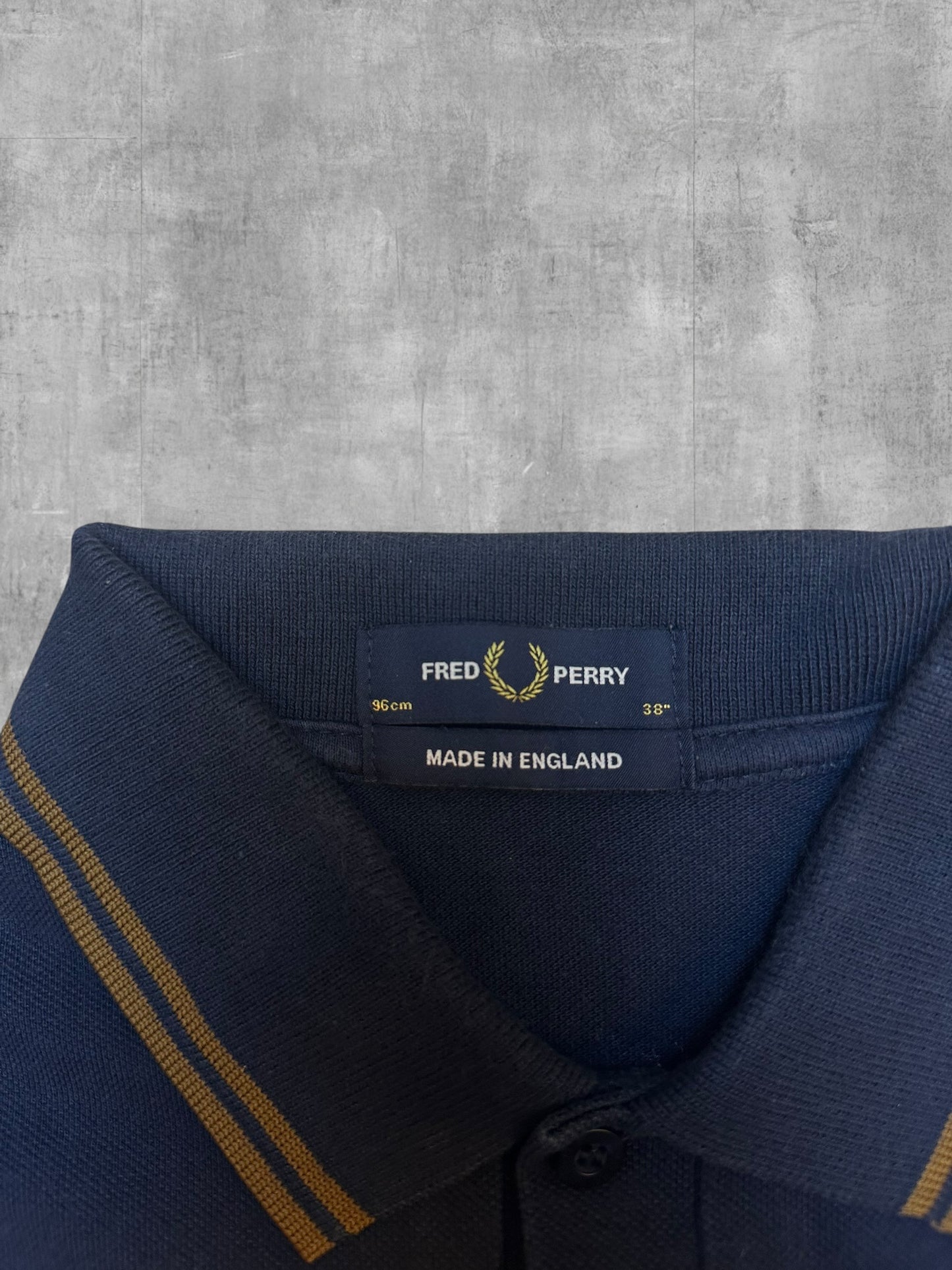 Fred Perry Polo Shirt Navy M