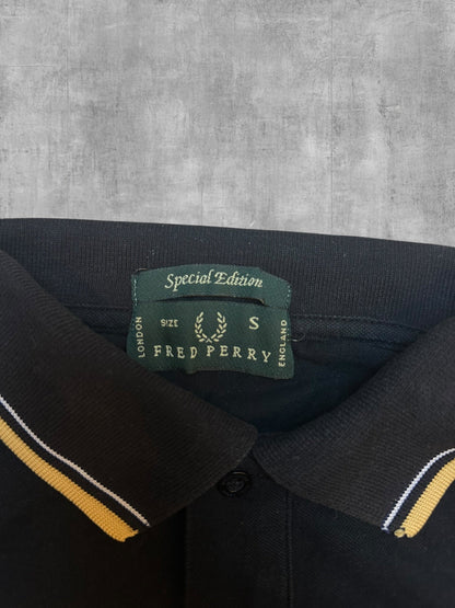 Fred Perry Poloshirt Special Edition Schwarz S