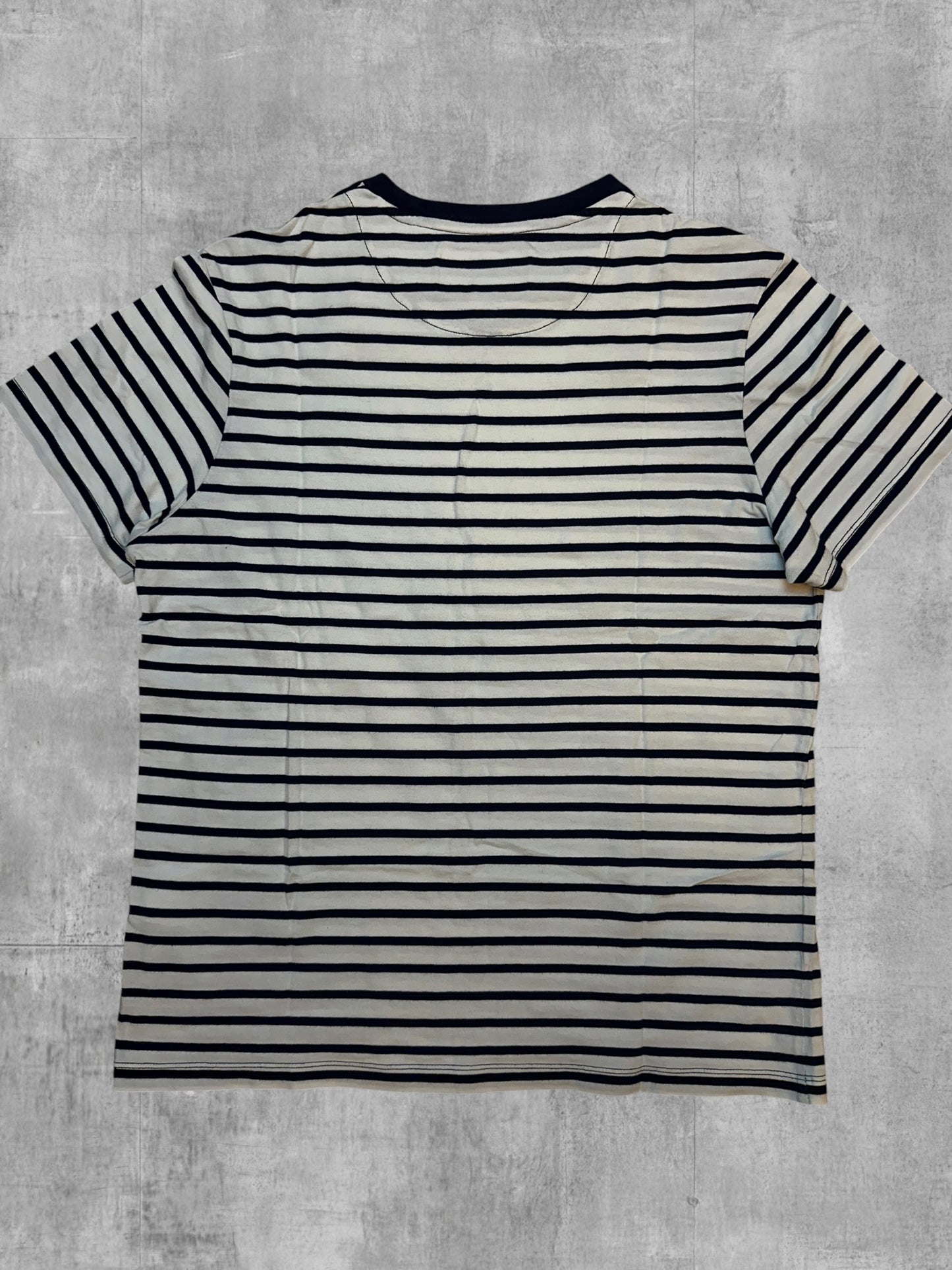 Lyle & Scott T-Shirt Gestreift Navy M