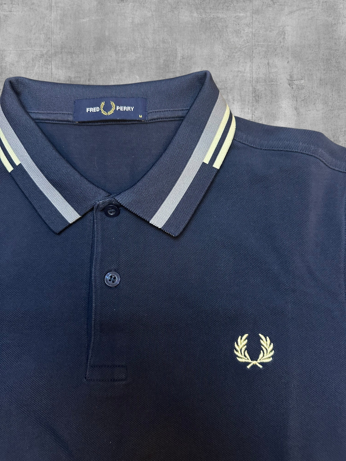 Fred Perry Polo Azul marino M