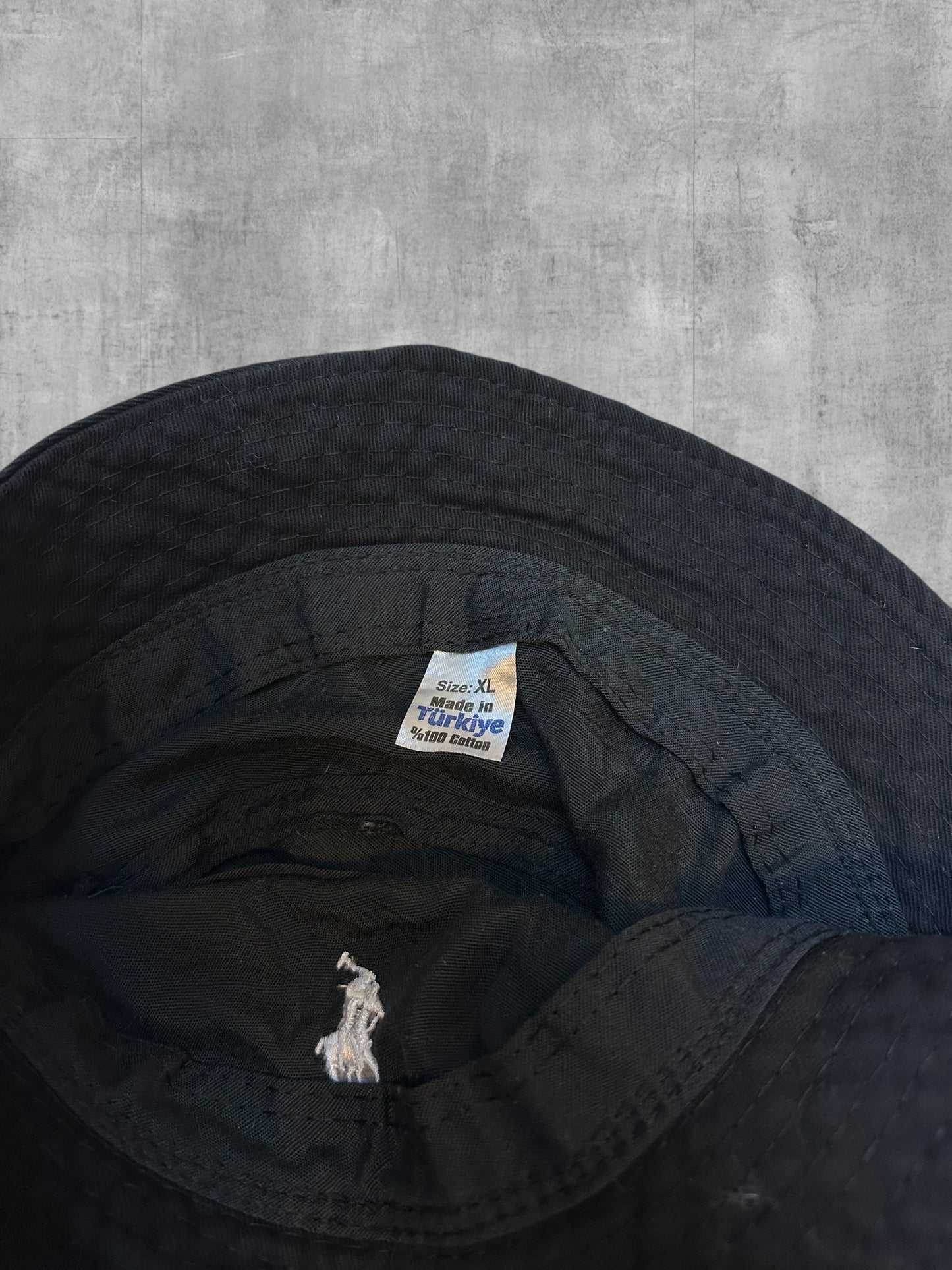 Polo Ralph Lauren Bucket Hut Schwarz XL