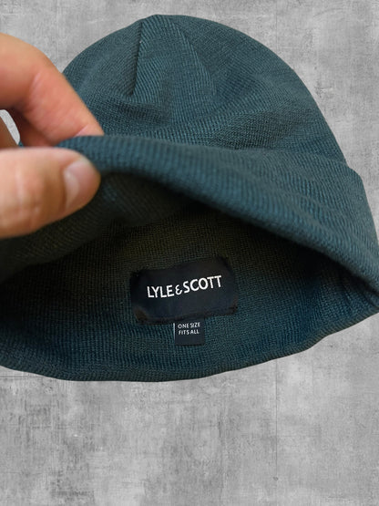 Lyle & Scott Beanie Dunkelgrün Onesize