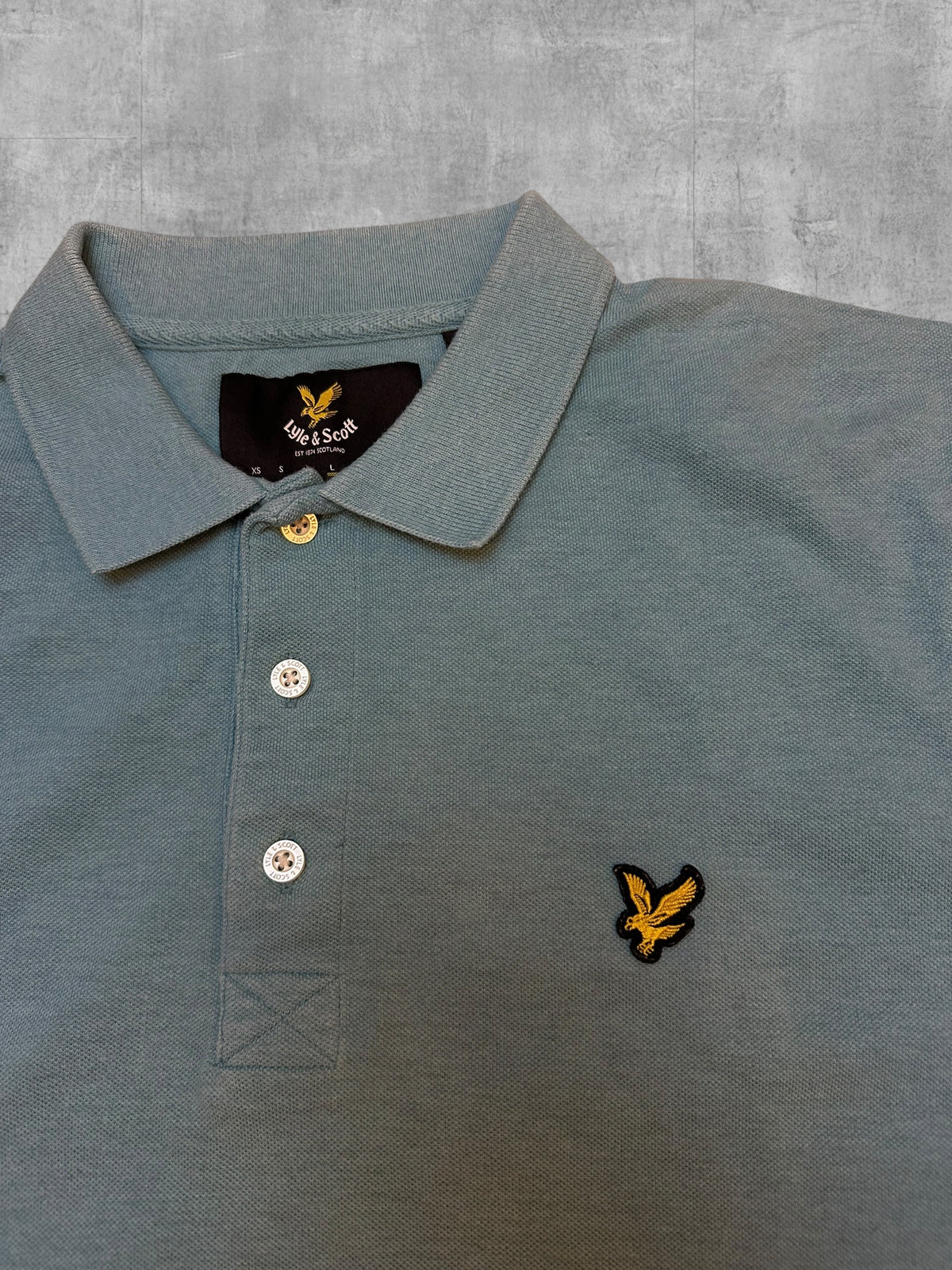 Lyle & Scott Polo Verde salvia L