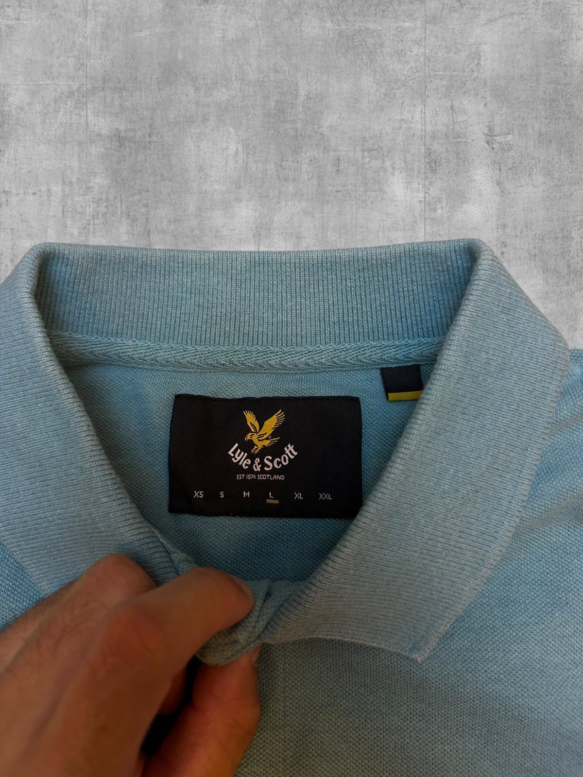 Lyle & Scott Polo Verde salvia L