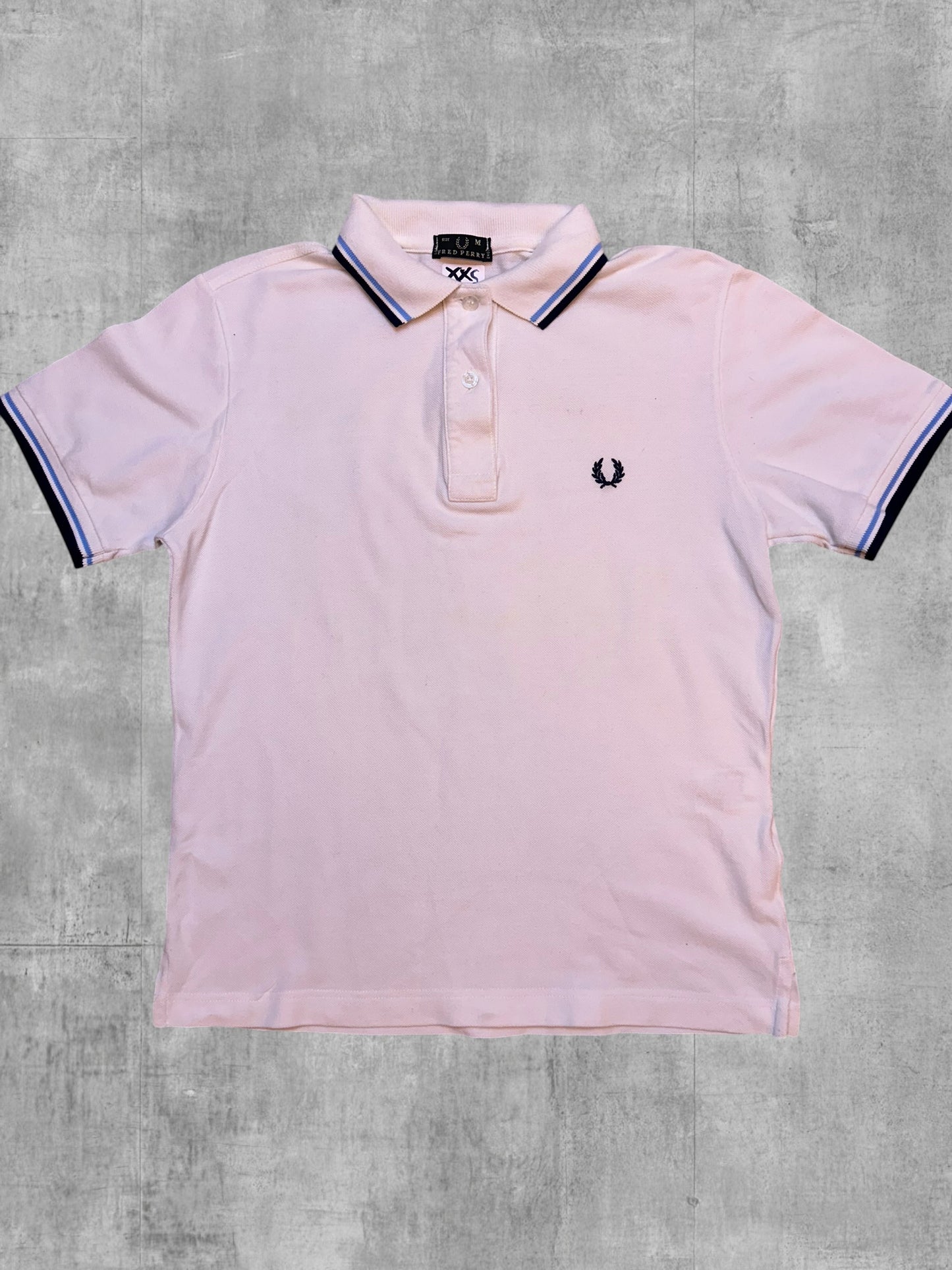 Fred Perry Poloshirt Weiß Kindergröße M Frauengröße XS