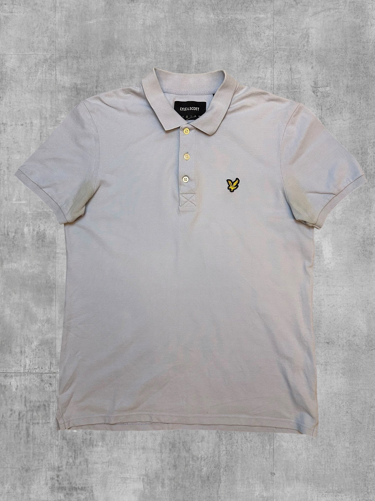 Lyle & Scott Polo Shirt Grey M