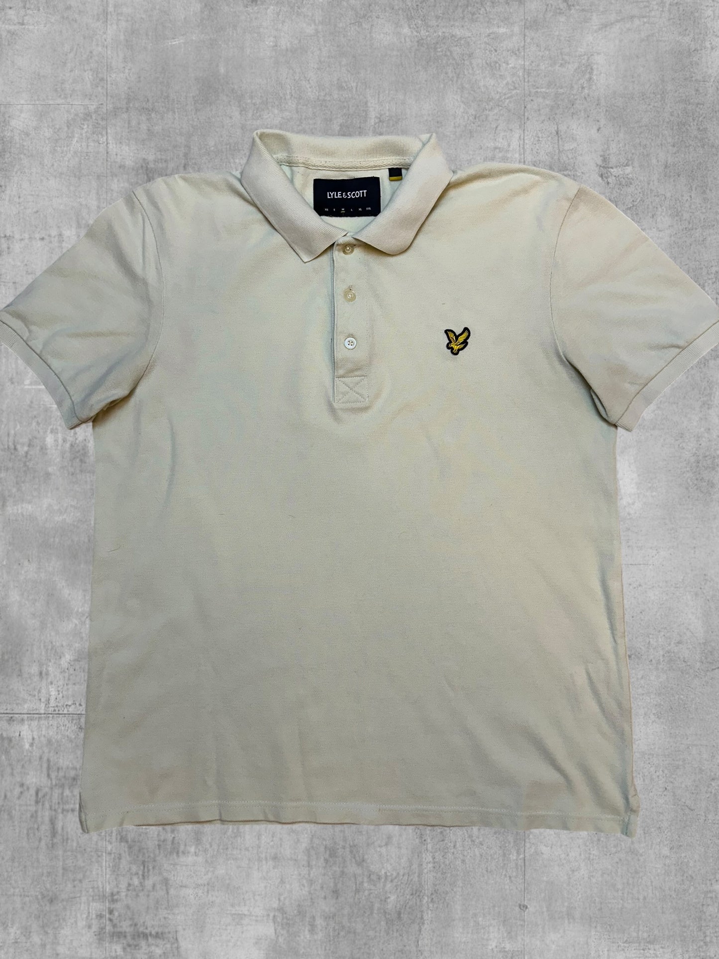 Lyle & Scott Poloshirt Creme M