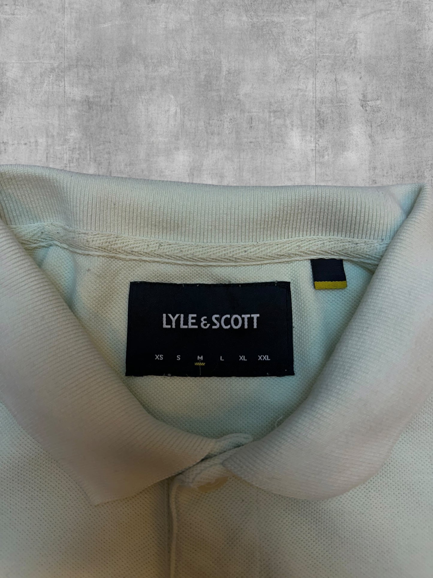 Lyle & Scott Poloshirt Creme M