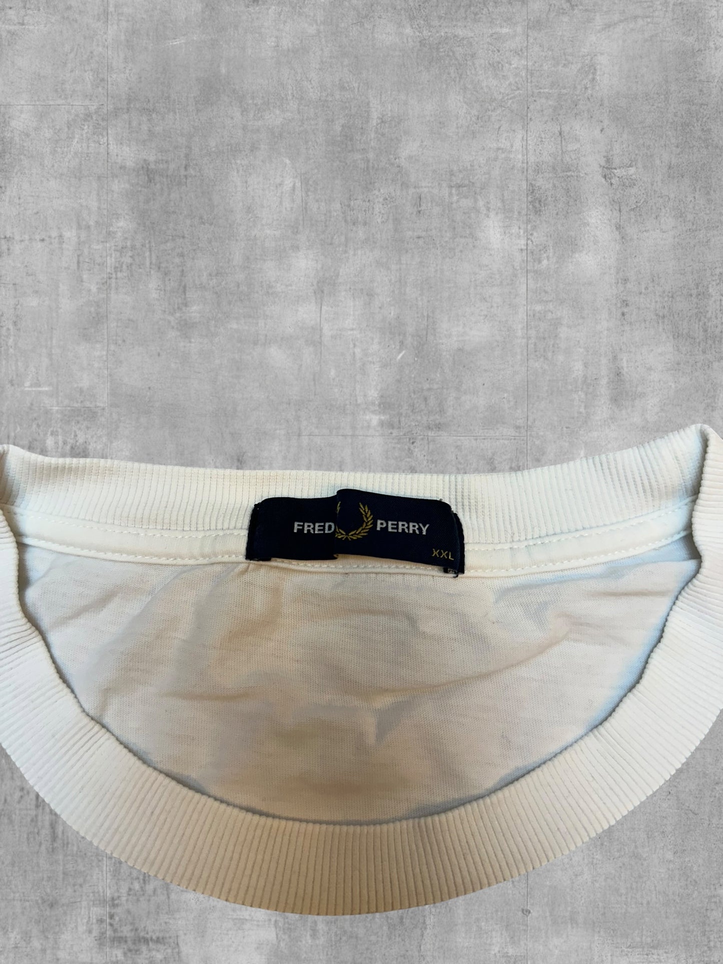 Fred Perry T-Shirt Weiß XXL