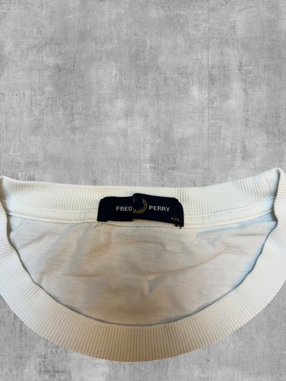Fred Perry T-Shirt Weiß XXL