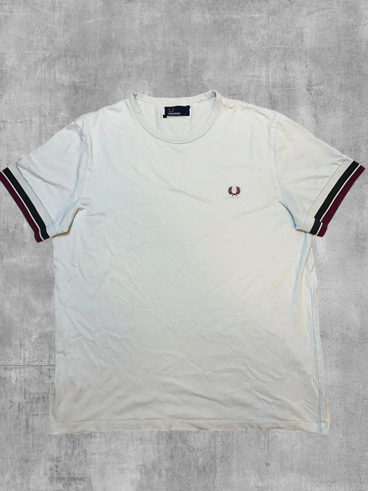 Fred Perry T-Shirt Weiß L
