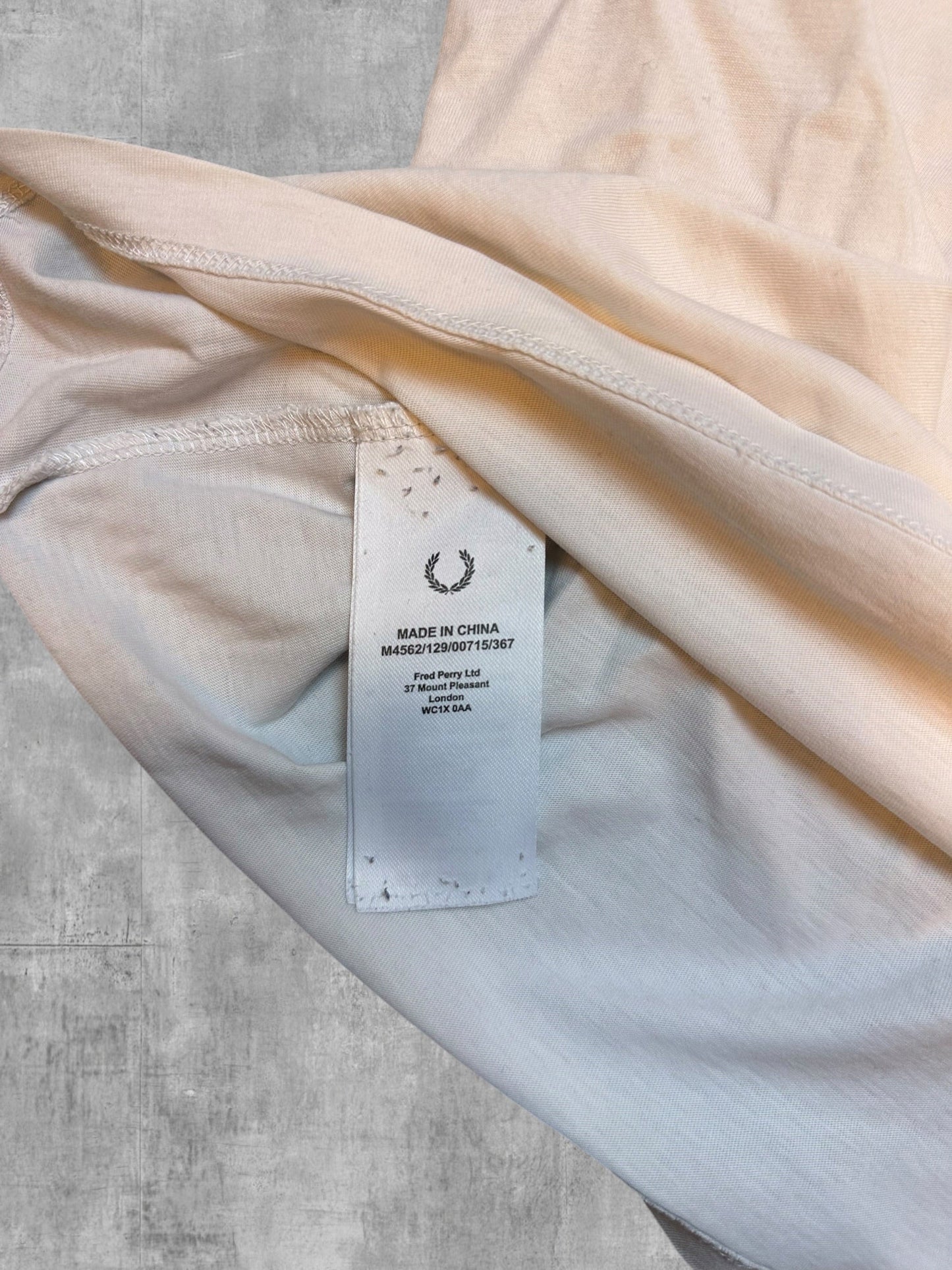 Fred Perry T-Shirt Weiß L