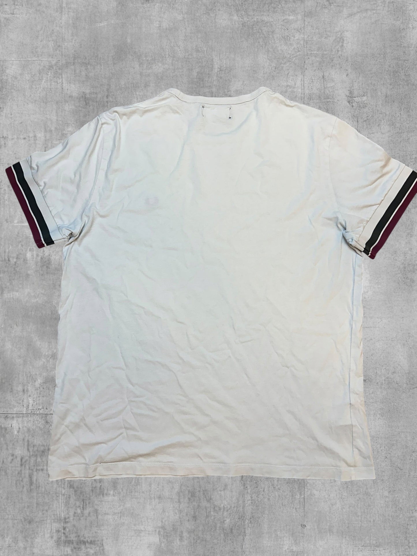 Fred Perry T-Shirt Weiß L