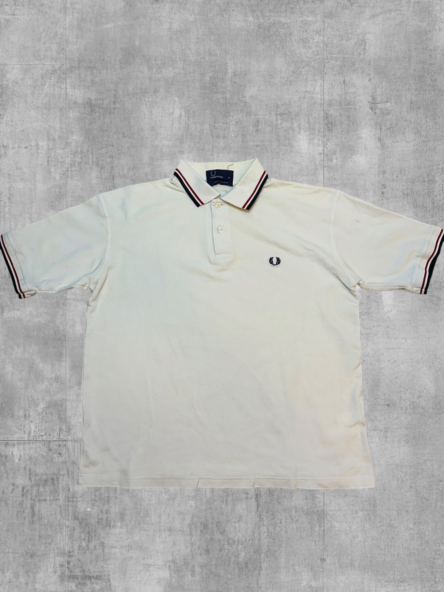 Fred Perry Poloshirt Weiß M