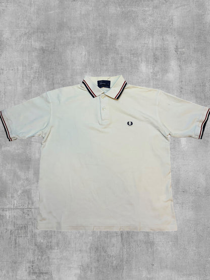 Fred Perry Poloshirt Weiß M