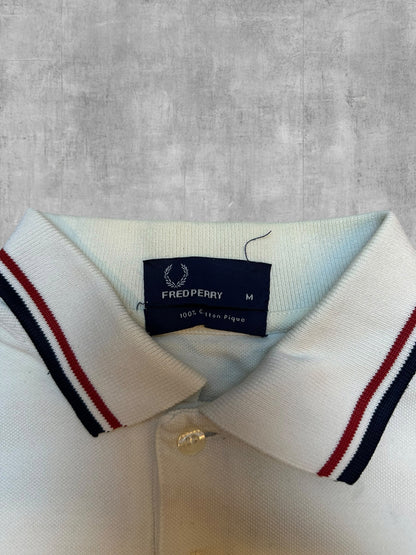 Fred Perry Poloshirt Weiß M