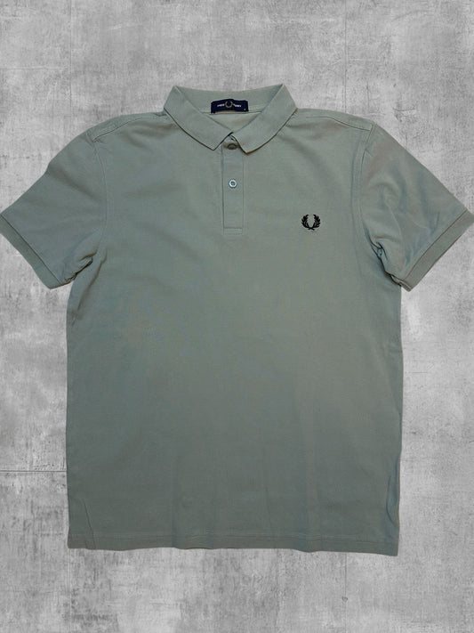 Fred Perry Poloshirt Graugrün M