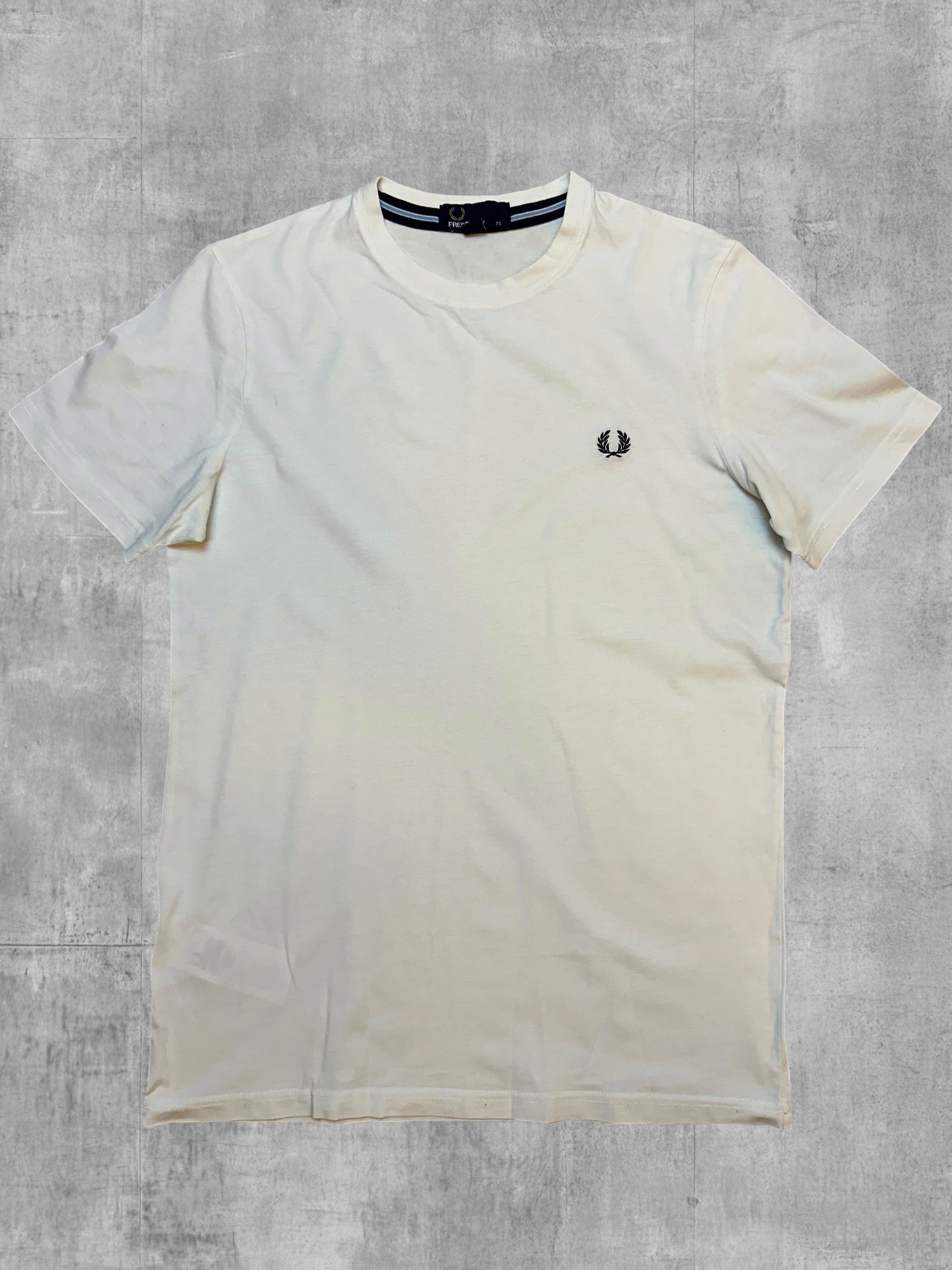 Fred Perry T-Shirt Weiß XS