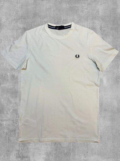 Fred Perry T-Shirt Weiß XS