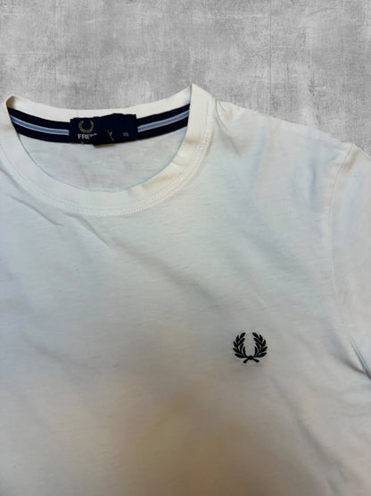 Fred Perry T-Shirt Weiß XS
