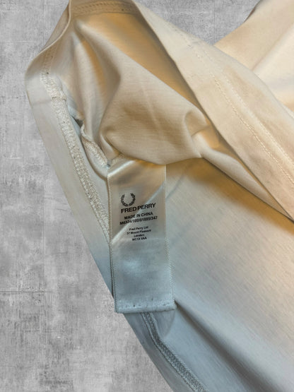Fred Perry T-Shirt Weiß XS