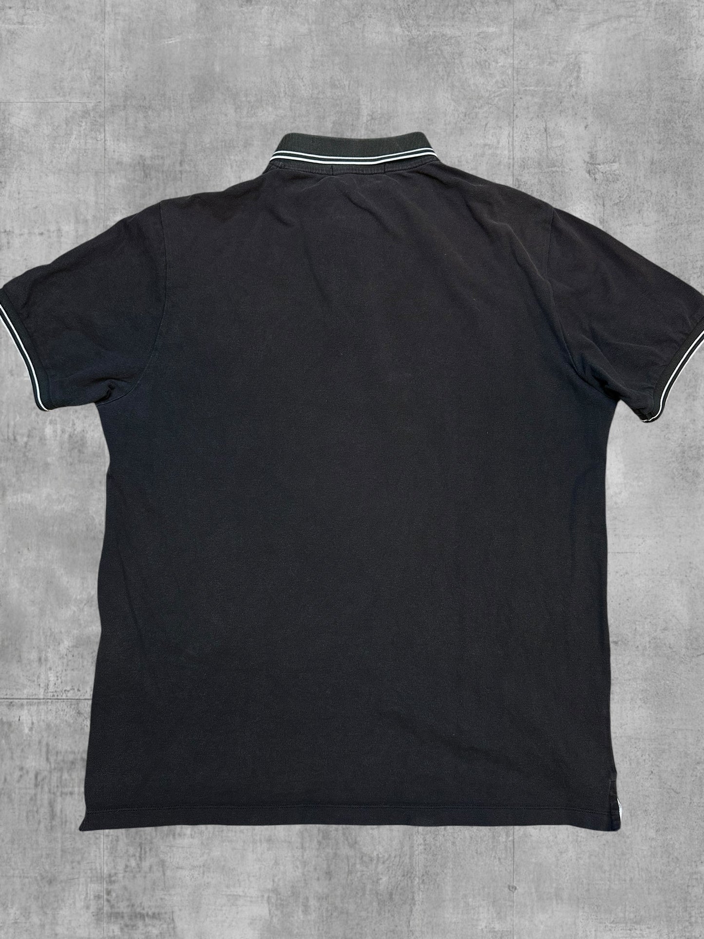 Stone Island Poloshirt Schwarz L