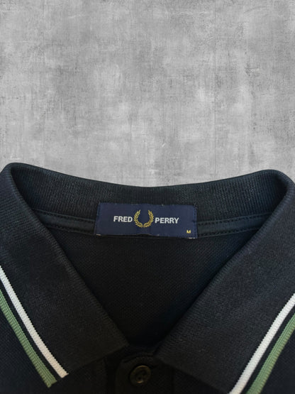 Fred Perry Polo Shirt Black M