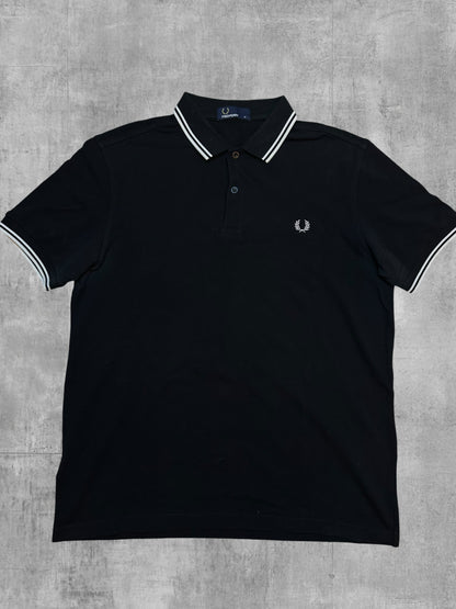 Fred Perry Poloshirt Schwarz M