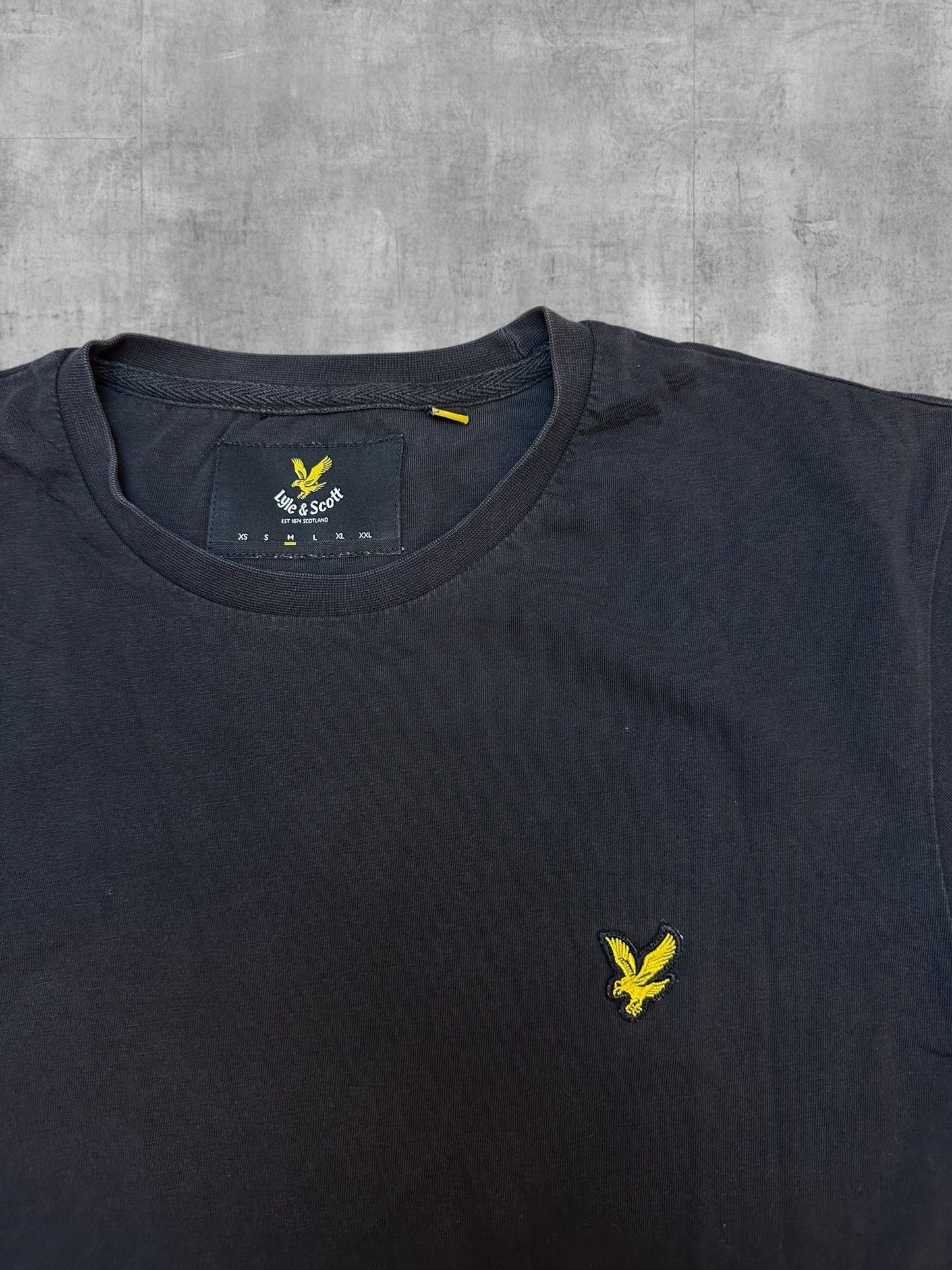 Lyle & Scott T-Shirt Schwarz M - Logo