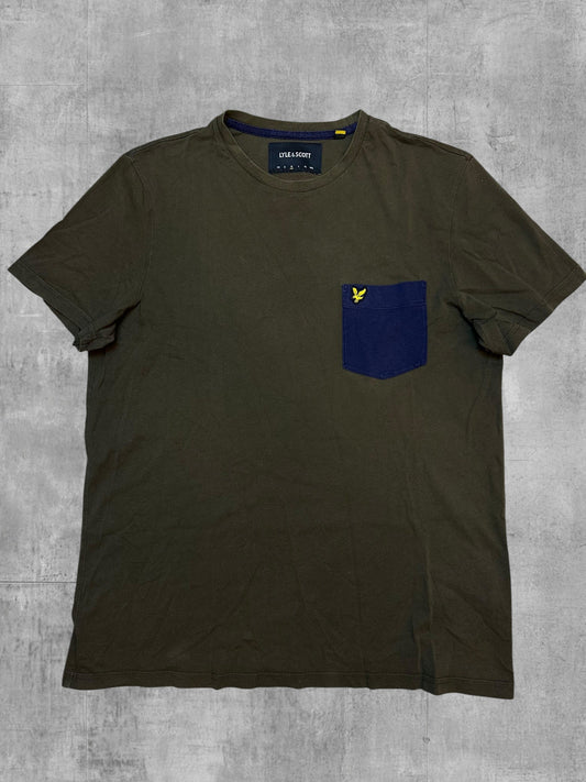 Lyle & Scott T-Shirt Khaki M - Vorderseite