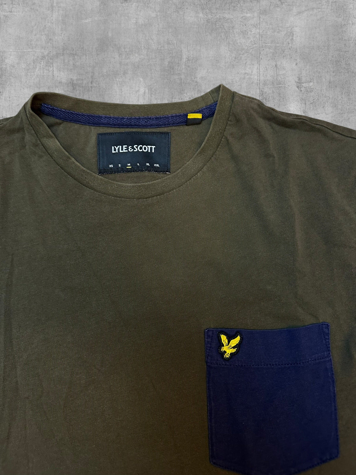 Lyle & Scott T-Shirt Khaki M - Logo