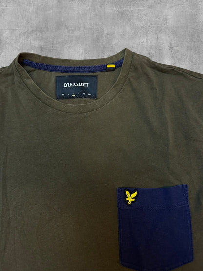 Lyle & Scott T-Shirt Khaki M - Logo