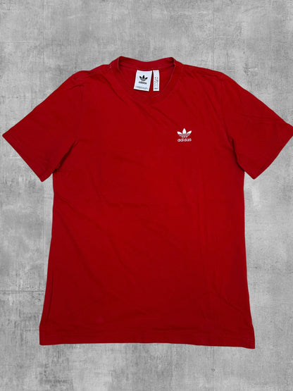 Adidas T-Shirt Rot - Vorderseite