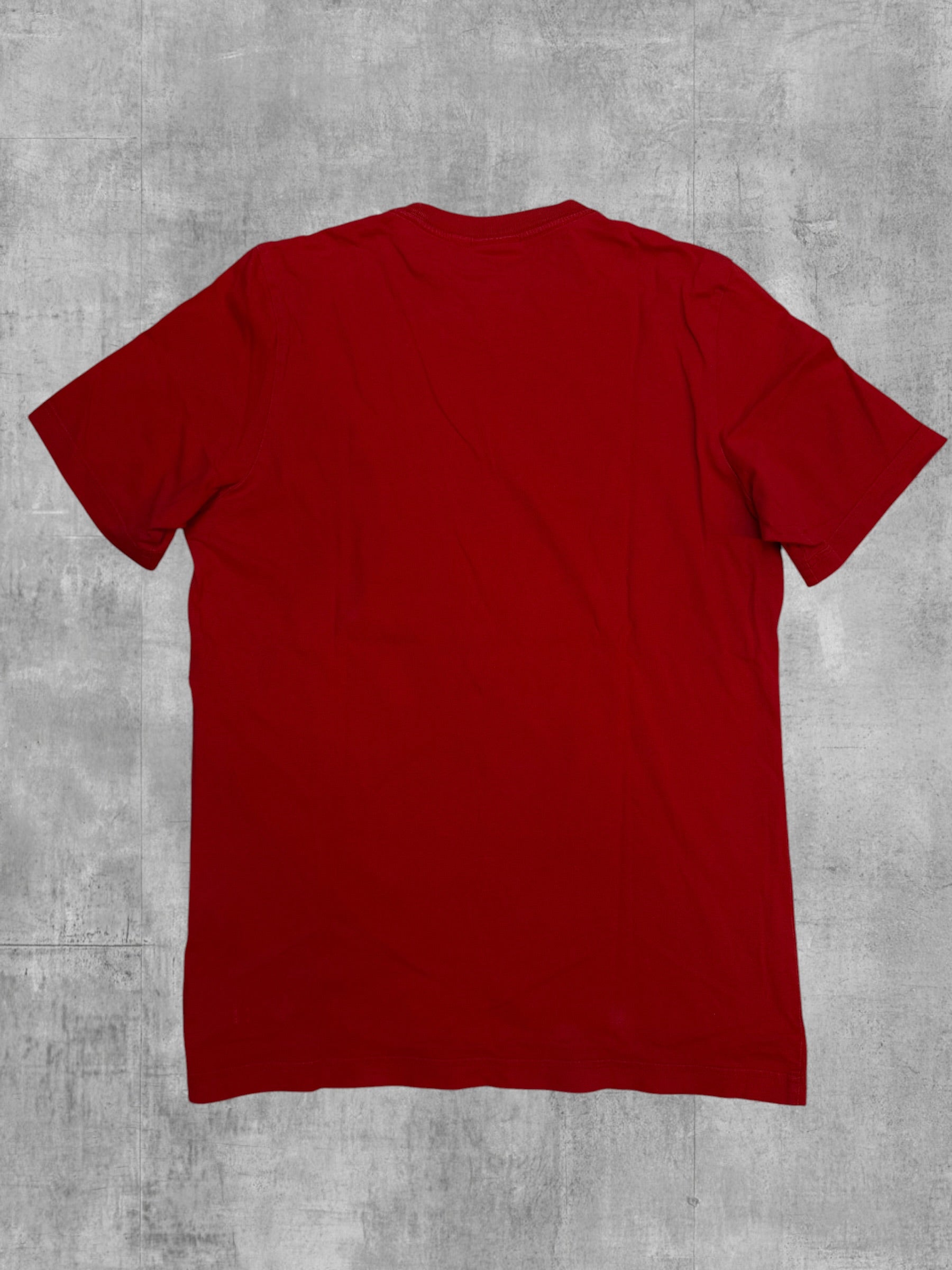 Adidas T-Shirt Rot - Rückseite