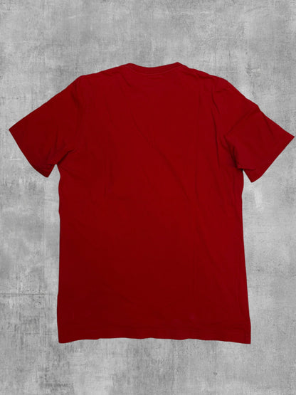 Adidas T-Shirt Rot - Rückseite